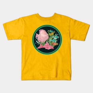 Discus Tropical Fish and Friends Kids T-Shirt